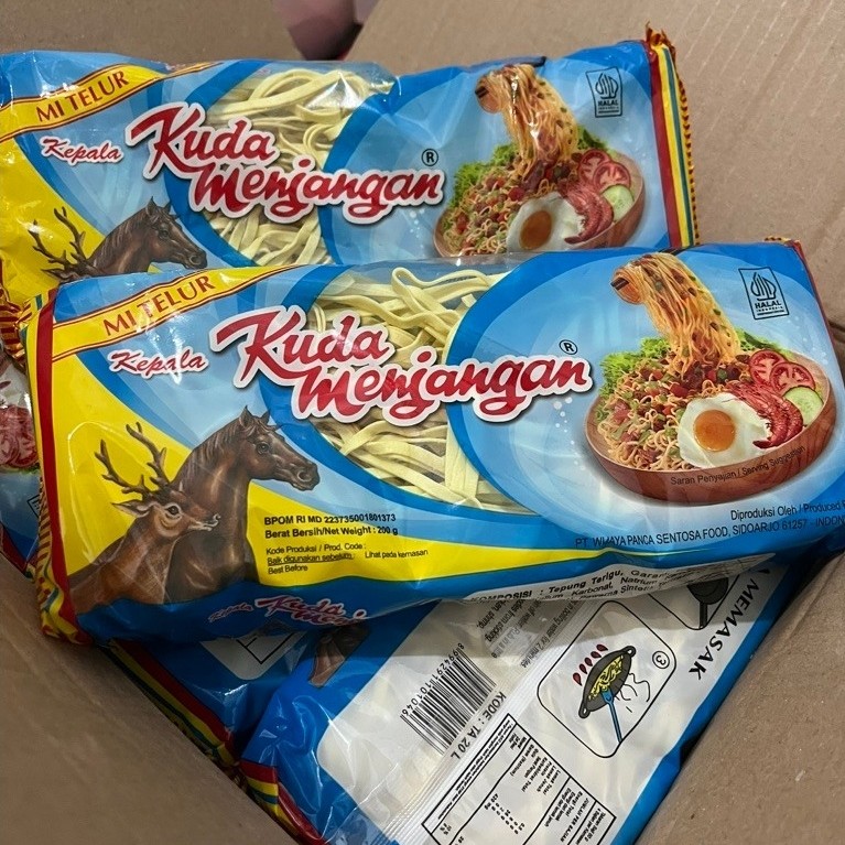 mie telur kuda menjangan
