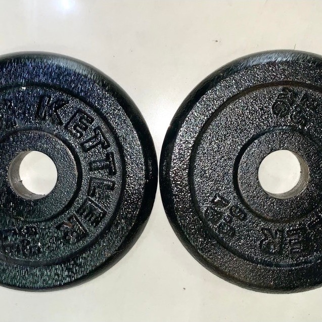 plate besi barbel kettler 5kg