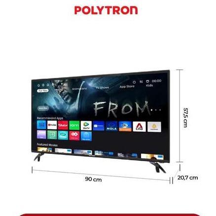 Polytron Smart Tv 40 Inch Digital Tv/Tv Smart Polytron 40 Inch Digital Tv