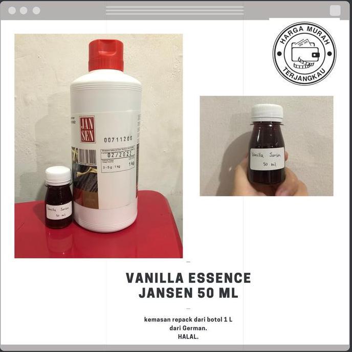 Vanilla Jansen 50 Ml / Vanilla Ekstrak Jansen