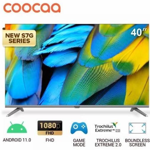 Tv Led Coocaa 40S7G 40 Inch -Android 11.0- Digital Tv - 2.4G/5G Wifi