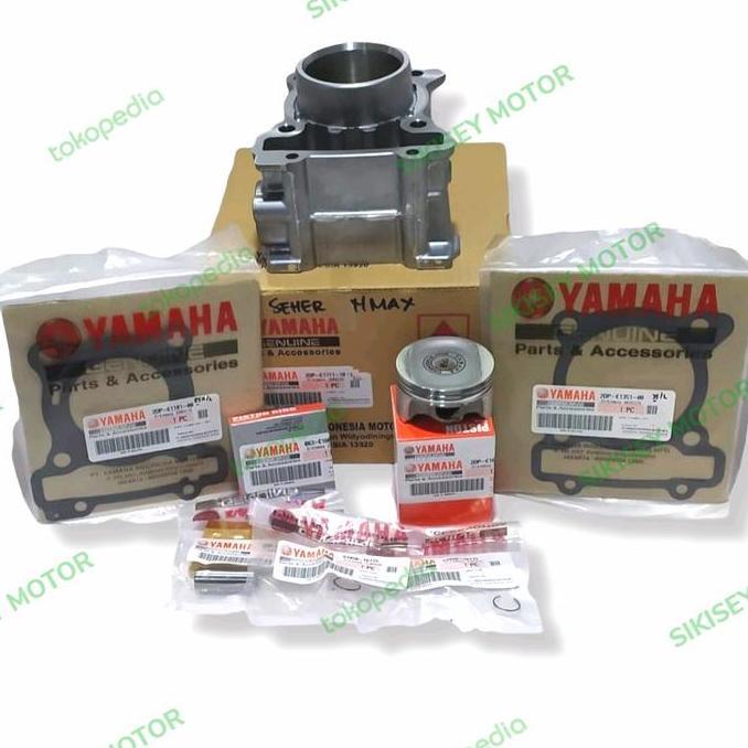 PAKET BLOK SEHER NMAX+PISTON KIT+PACKING BLOK+HEAD ORI YGP