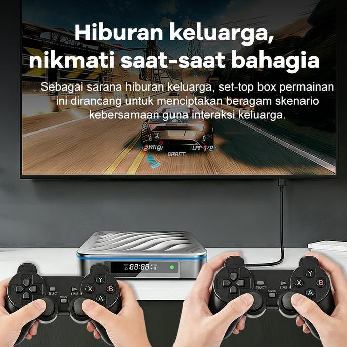 GEVANISEKARJAYA88 - UPHOME ANDROID GAME TV BOX 20.000+ GAMES ANDROID 14 RAM 2/4GB ROM 16/32GB WIFI 2