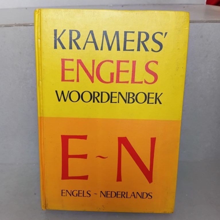 Buku Kamus Kramers Engels Woordenboek E-N Engels-Nederlands