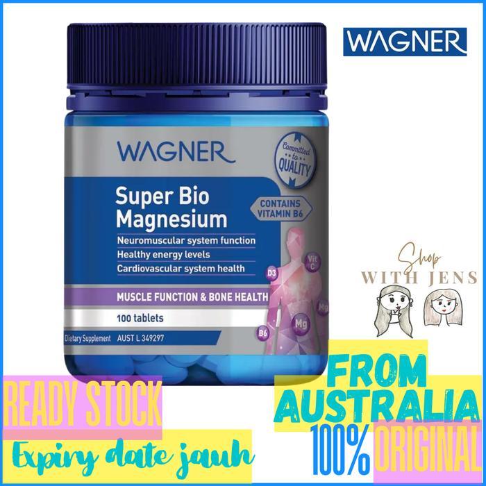 Wagner Super Bio Magnesium 100 Tablets