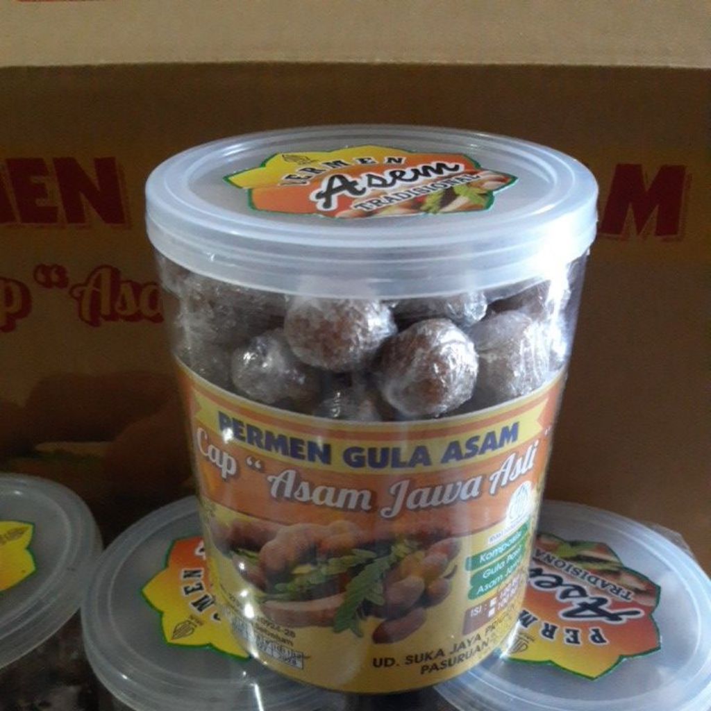 100biji permen asem TOPLES