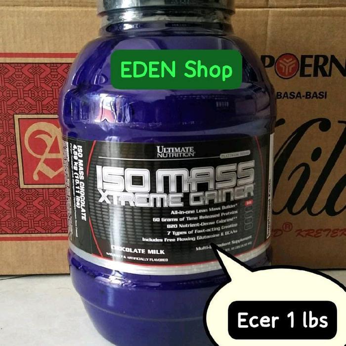 Iso Mass Xtreme Gainer 1 lbs UN Iso Mass 1 lbs 450 Gram Ultimate Iso Mass