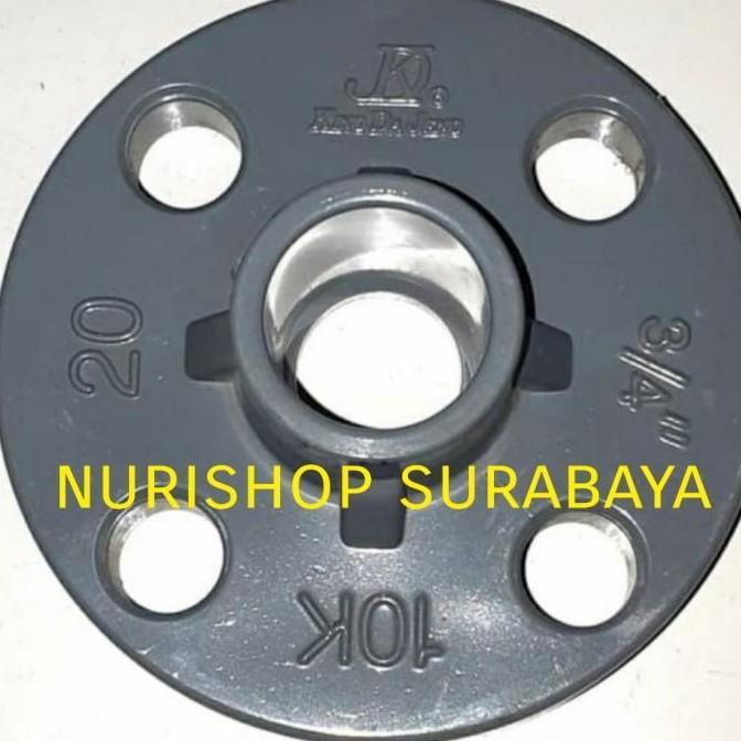 Ready stock] FLANGE 3/4" / FLANGE 3/4 INCH / FLANGE PVC 3/4 INCH KDJ Taiwan