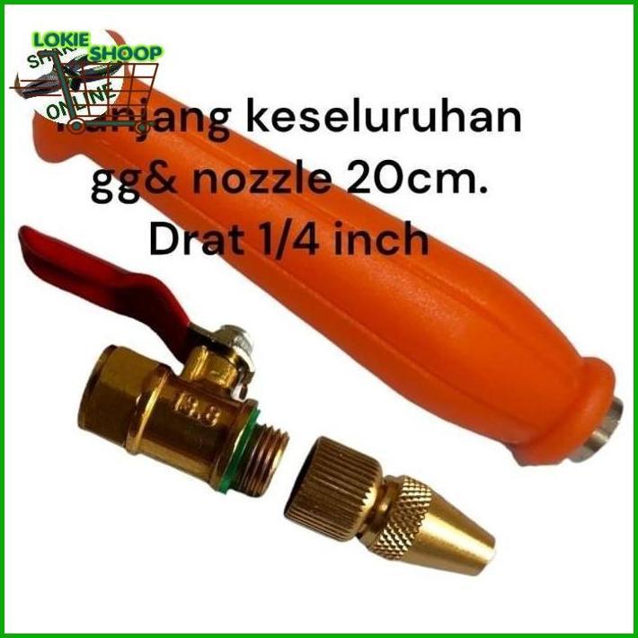 NOZZLE STEAM AC KOMPLIT   /KRAN  SPUYER STEAM AC DAN GAGANG STEAM READY