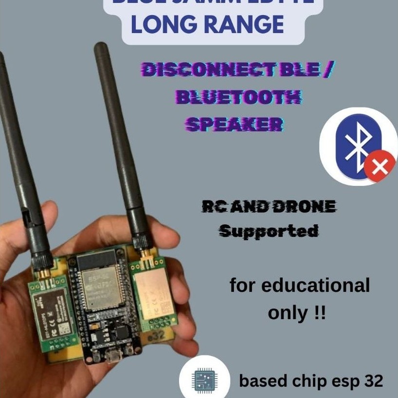 E32 Bluee Jamm, Quick Off Speaker Based Esp 32 & Nrf24l01 Nordic