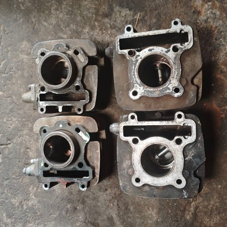 BLOK BORING BAHAN FUL ISI MOTOR YAMAHA VEGA ZR/ JUPITER Z ROBOT KODD 5D9 ORIGINAL COPOTAN