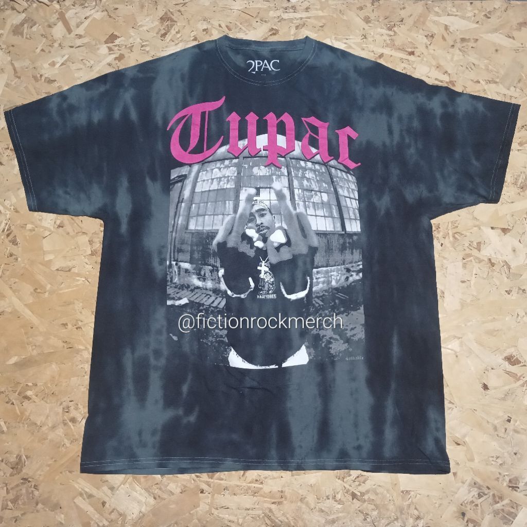 Kaos Musik TUPAC Original Size XL - Raw Vibes