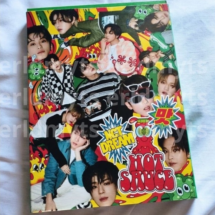 Album nct dream hot Sauce ver.Crazy Jalapeño (Ver. A)
