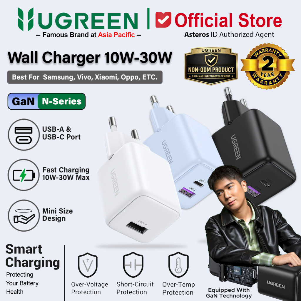 UGREEN Kepala Charger Android 10W 18W 22.5W