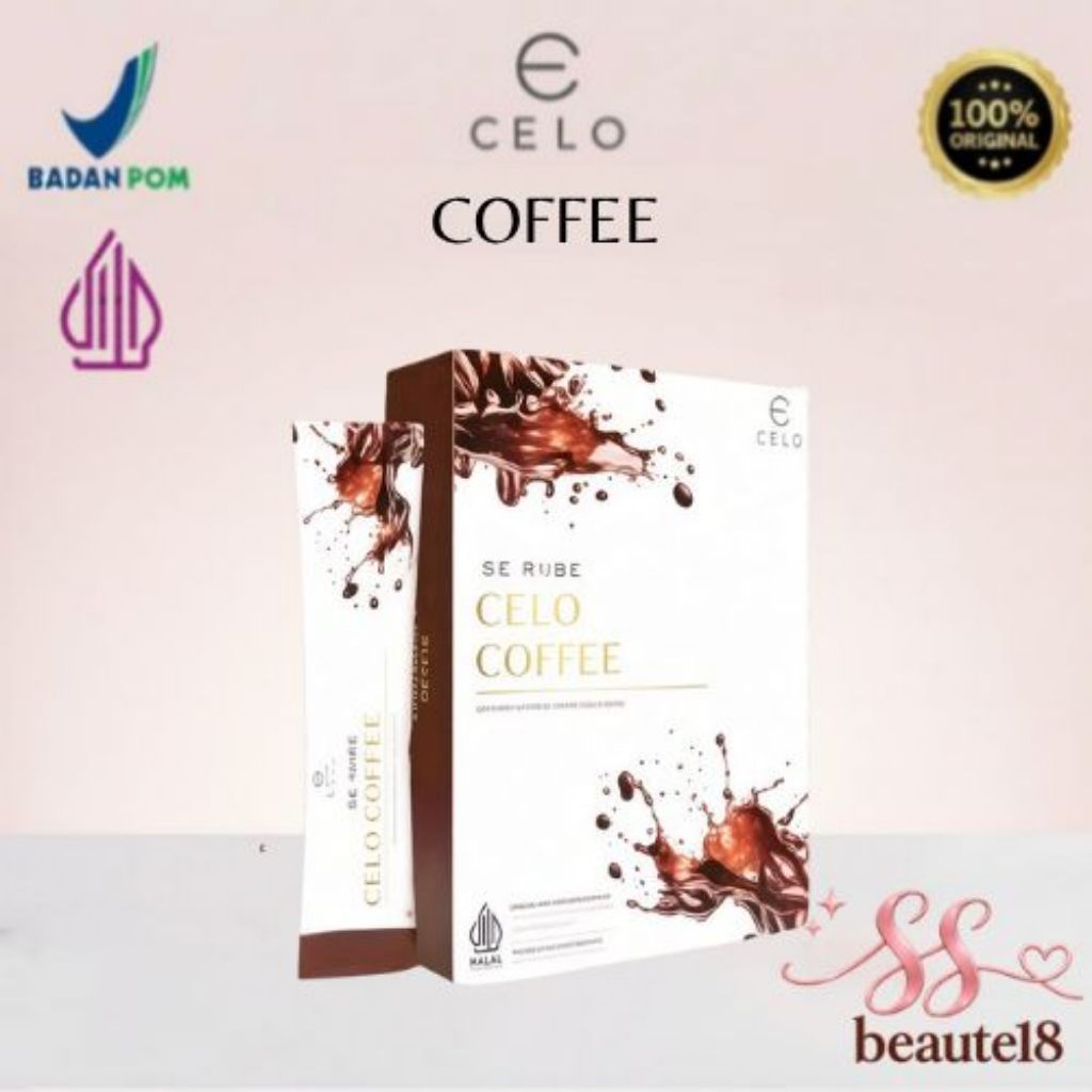 (READY STOK) [NEW LAUNCH] CELO BROWN COFFEE CELO COFFEE SLIMMING ORIGINAL (10 SACHET ) / CELO KOPI A