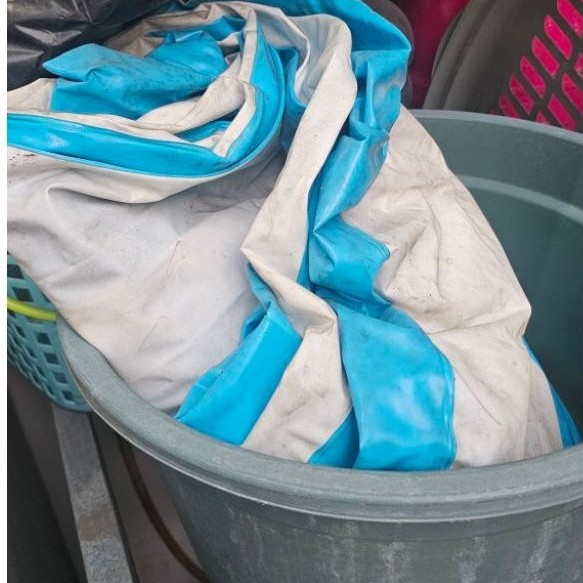 preloved kolam renang intex kondisi sesuai foto