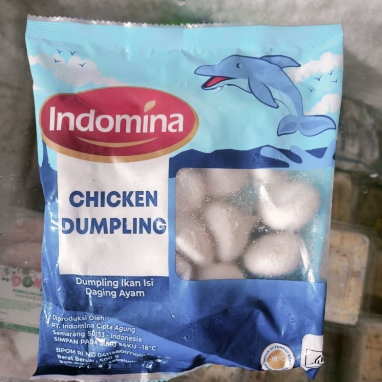Indomina Frozen Dumpling Ayam 500g