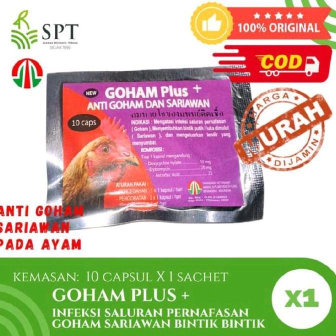 GOHAM PLUS + SACHET (TAMASINDO) SARIAWAN MANIKA GOHAM AYAM