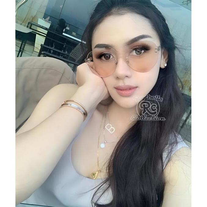 SALE Sunglasses  Kacamata Best Seller SYAHRINI RC-028 + Hardcase & Box Kacamata