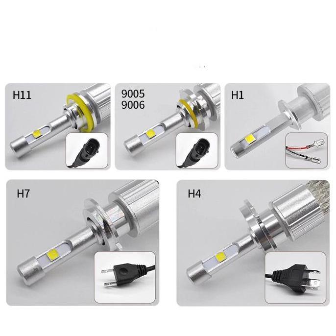 Lampu Mobil Led Mobil H1 Hb3 Hb4 H8 H9 H11 9012 Xhp 50 Original Cree