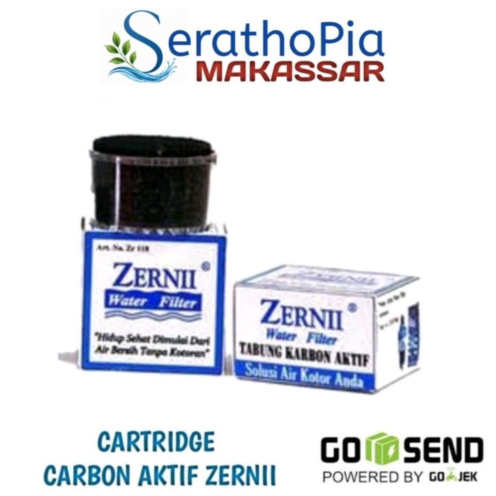 Makassar Refill Carbon aktif Zernii filter air kotor karbon aktif cadangan untuk filter air zerni