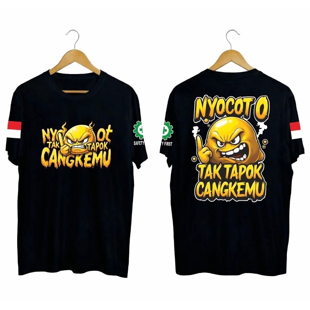 KAOS DISTRO PRIA NYOCOT O TAK TAPOK CANGKEMU