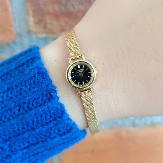 Khatarine Hamnett Gold Tone