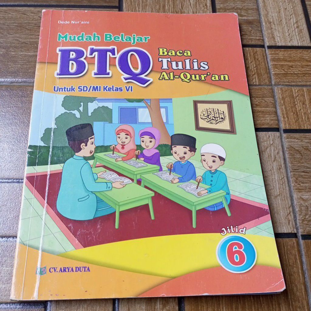 BTQ UNTUK SD/MI KELAS 6