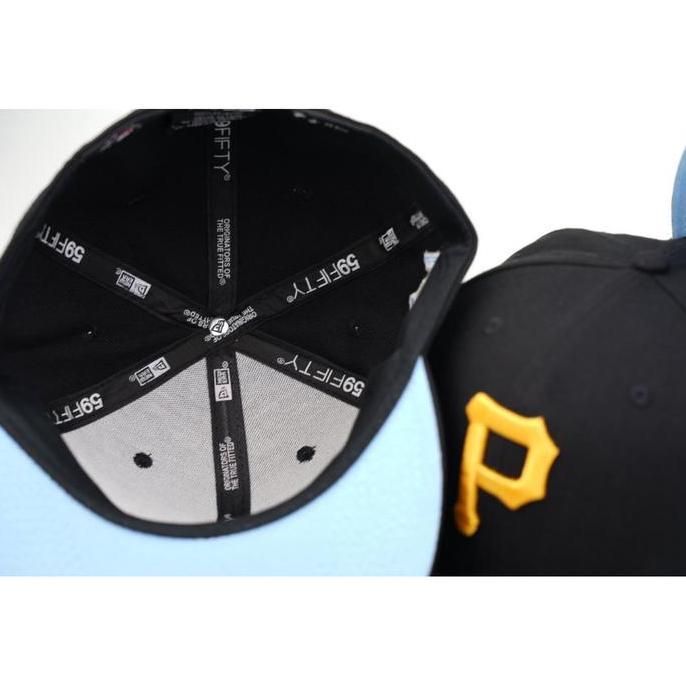 Topi Fitted pittsburgh pirates original import/ pittsburgh cap/hat LAD