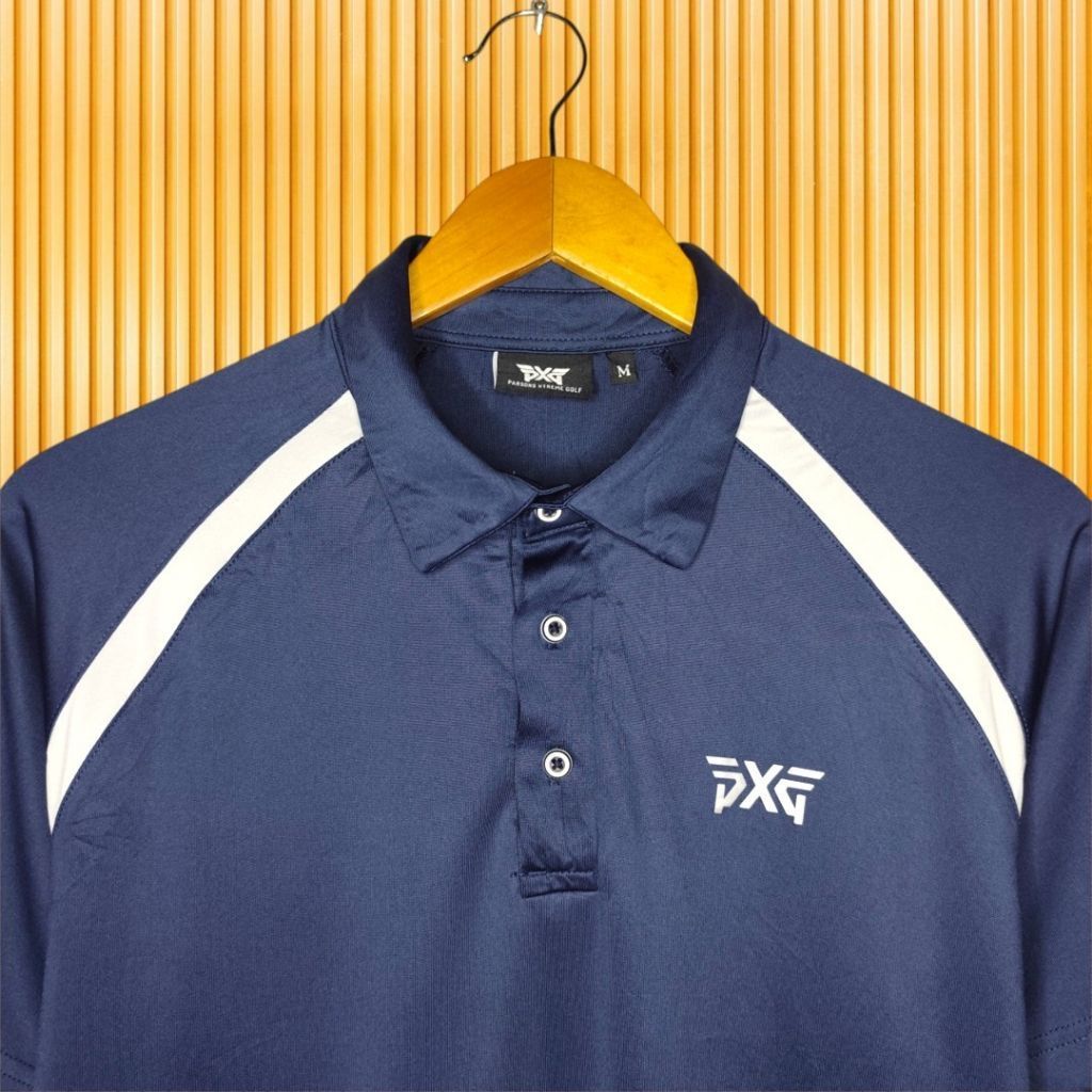 PXG kaos kerah dryfit, kaos kerah olahraga pria
