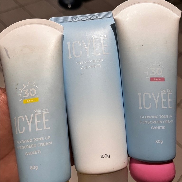 preloved skincare ICYEE
