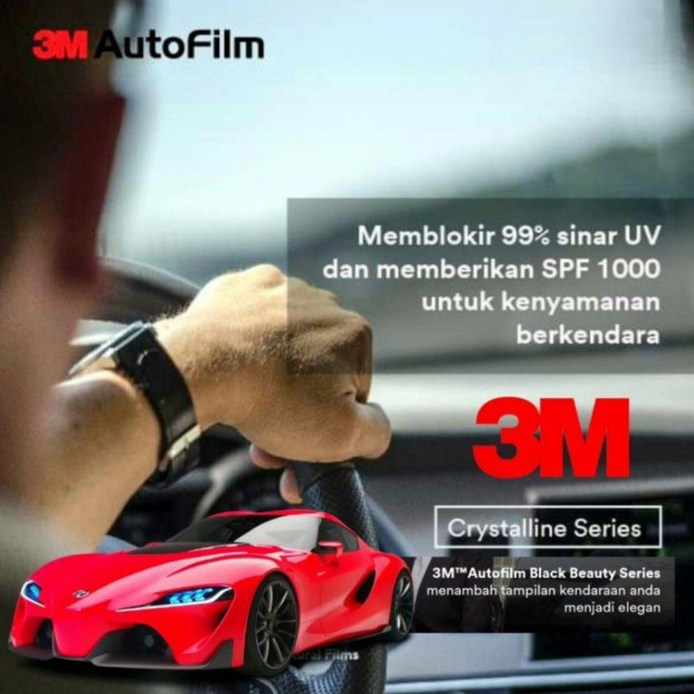 Kaca Filem 3M Black Beauty  Kaca Filem Mobil Anti Panas 40% 60% 80%