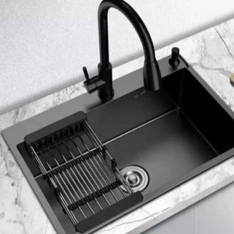 Kitchen Sink 6045 Black Inobe /Sink 6045 Black Inobe /Sink Stainless