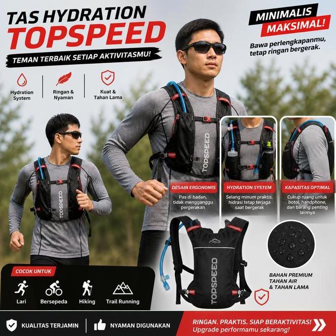 Tas ransel Sepeda Hydropack/tas Sepeda/Tas Hydropack Gunung/tas runing/Tas Punggung ransel Sepeda/Ta