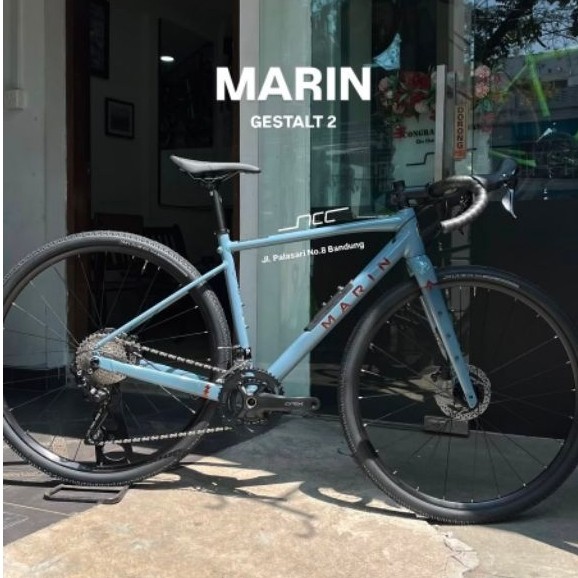 MARIN GESTALT 2 700C 2027 BLUE GREY FULL BIKE MARIN SEPEDA GRAVEL MARIN GESTALT2