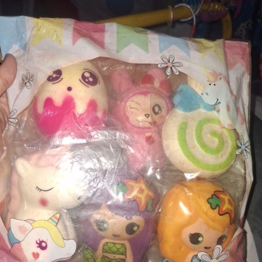 SQUISHY PAKET BUNDLE ISI 6