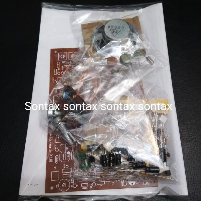 KIT PCB BITX TRANSCEIVER HAM RADIO HF SSB 7MC 40 METER BAND STX79