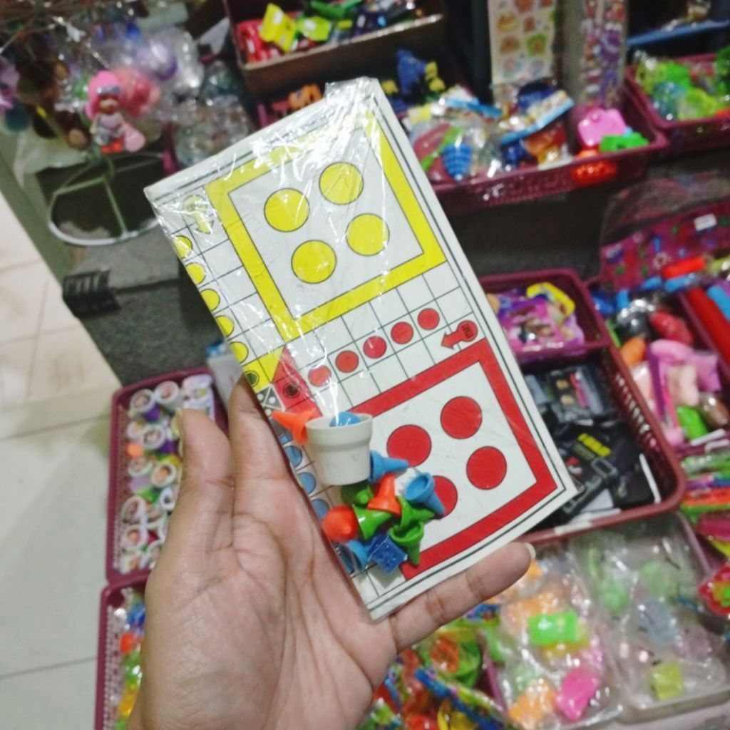 mainan ludo kecil / mainan ludo mini