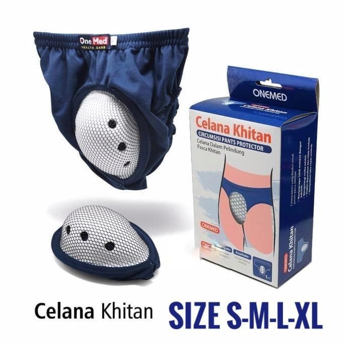 TERBARU CELANA KHITAN,CELANA DALAM SUNAT ONEMED/ CELANA SUNAT SIZE S M L XL XXL ONEMED ALKES MEDAN