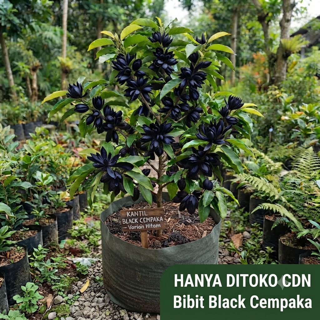 Bibit Tanaman Bunga Black Cempaka Kantil Hitam Bibit Unggul Akar Kuat Cepat Berbunga