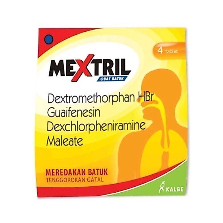 Tablet Mextril 4 Tablet - Meredakan Batuk dengan Efektif