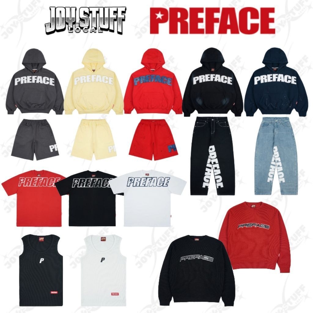 [ORIGINAL]Preface Hoodie & Zip ,Preface tshirt ,Preface Denim , ORIGINAL PREFACE bnip