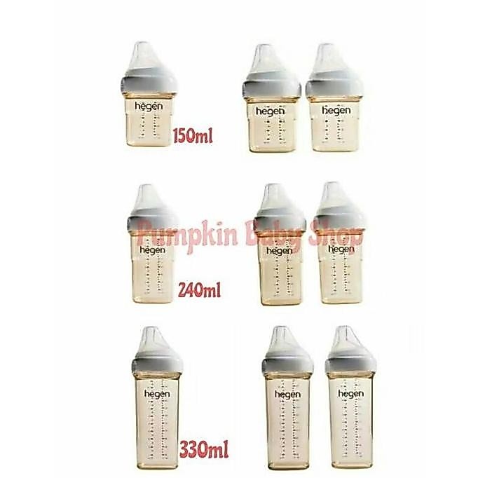 Baby- Hegen Feeding Bottle Ppsu - Botol Susu Bayi Hegen All Varian 150Ml - 240Ml & 330Ml