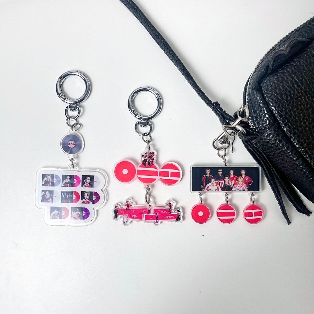 Asrade Official - (BTS ARIRANG EDITION) Keychain/ Gantungan Tas BTS / Charm Bag