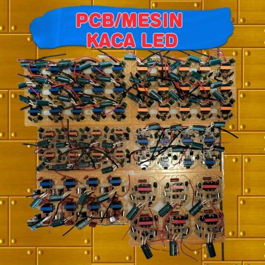 LED MESIN/LHE/MESIN KACA/MESIN LHE/WATT U/WATT SPIRAL/18w, 23w, 35w/42w, 45w, 65w