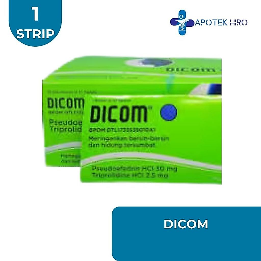 DICOM MEREDAKAN GEJALA HIDUNG TERSUMBAT