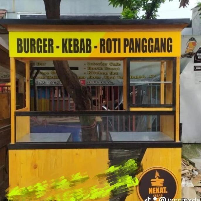 Terlaris Booth/Gerobak Kebab