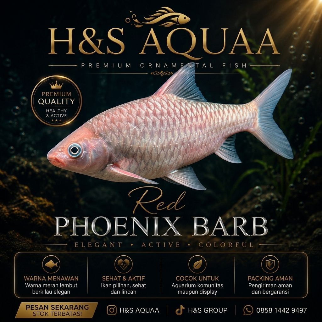 Phoenix Barb / Red Phoenix Barb / Spinibarbus Denticulatus