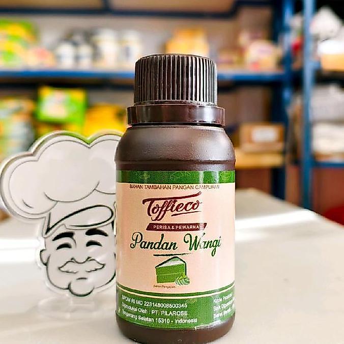 Toffieco Pandan Wangi 100Gr / Pasta Pandan Wangi Toffieco 100Gr / Toffieco Pandan Pasta 100Gr