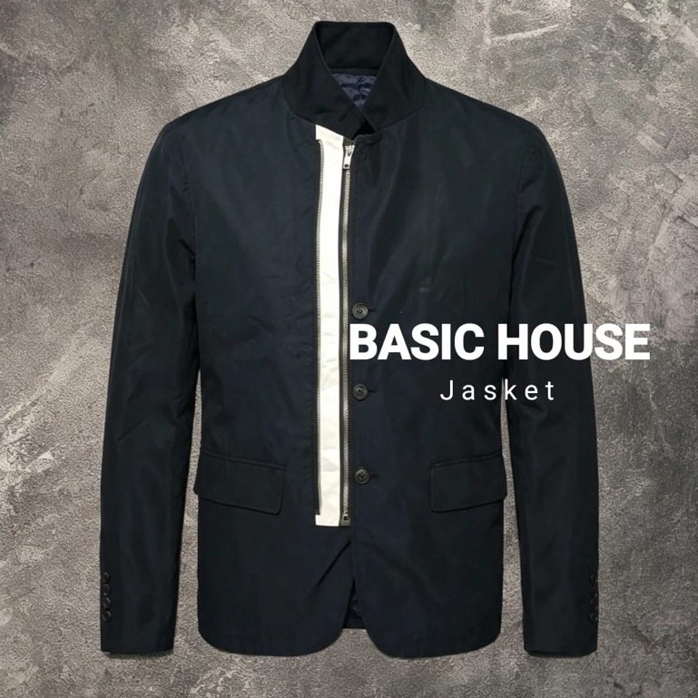 JAKET CASUAL BASIC HOUSE BEKAS SECOND PRELOVED